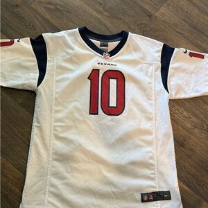 NFL Texans White and Navy Jersey